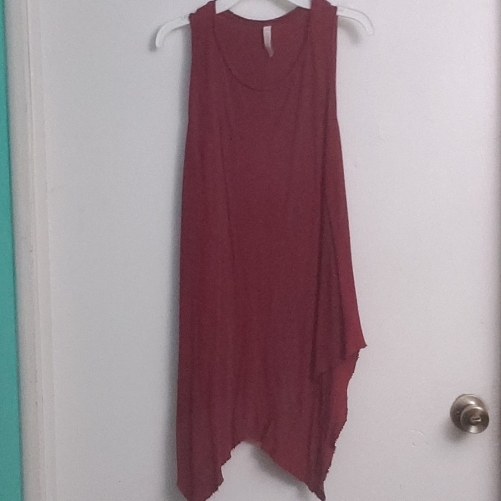Women's M Red Tunic